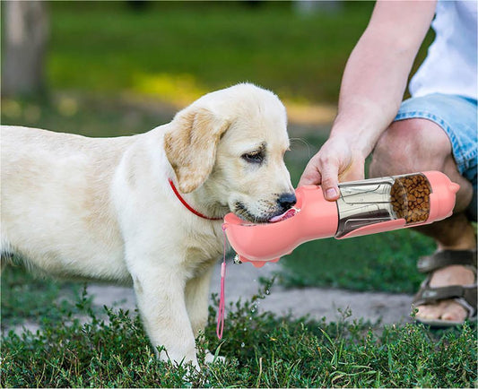 3 in 1 Water Bottle, Feeder And Garbage Bag - Best Bark Bargains