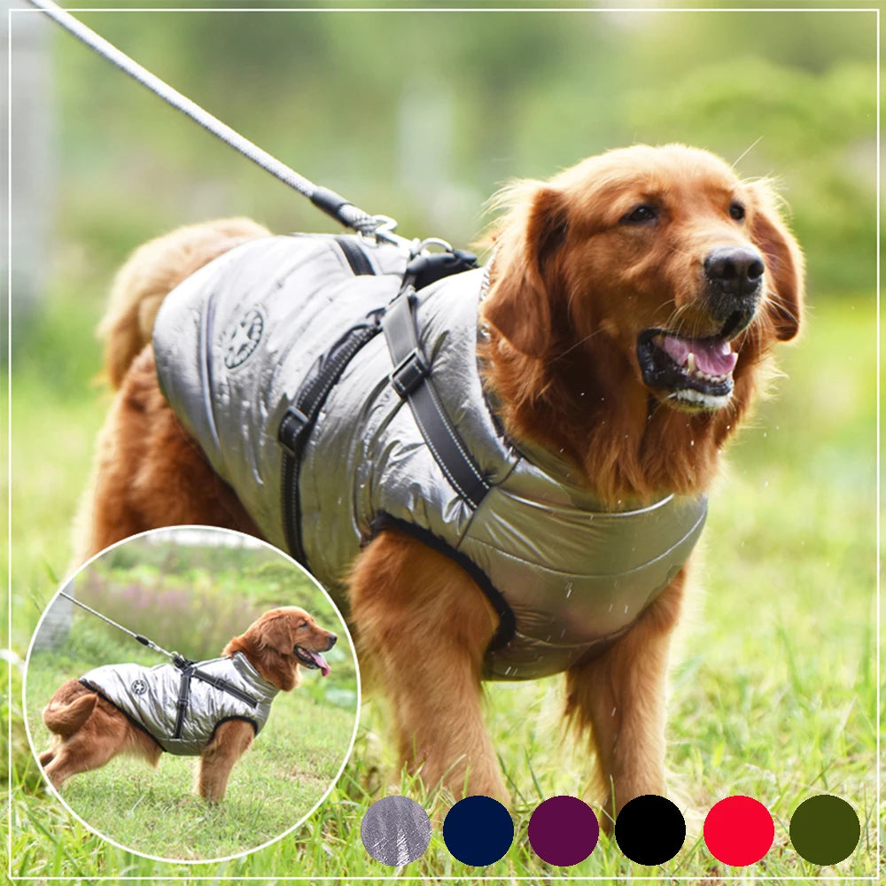 Incredibly Comfortable Dog Jacket With Harness - Best Bark Bargains